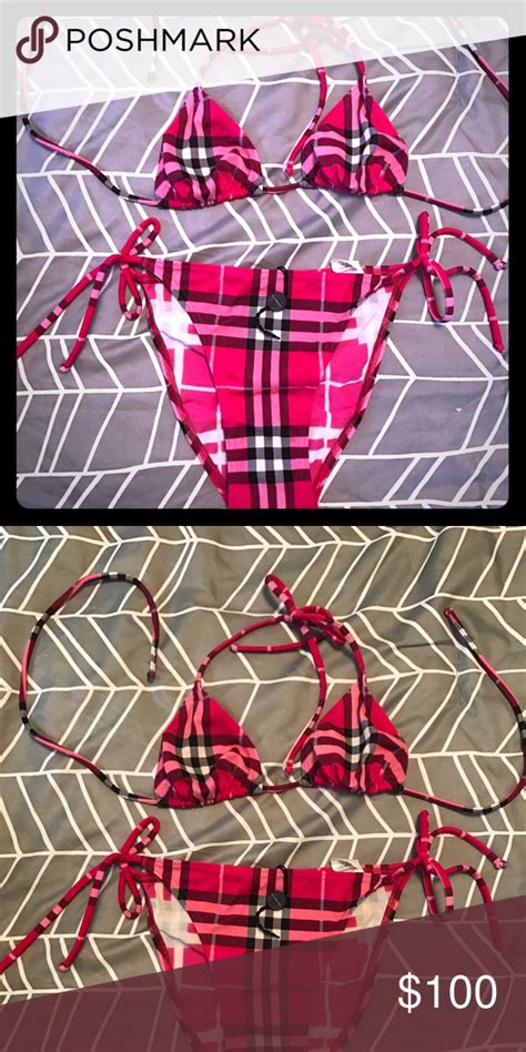 burberry check plaid|burberry plaid bikini.